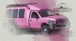 Dodge Ram 3500 Pink Jeep 2008 года